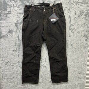 Dovetail Pants Womens 16x32 Brown Day Construct Canvas Workwear Outdoor